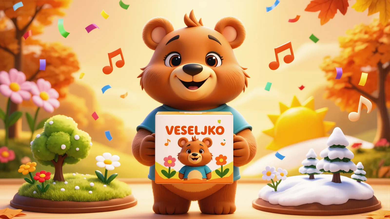 Primjer brendirane pjesmice — Godišnji